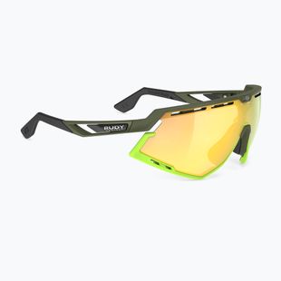 Rudy Project Defender olive matte/multilaser yellow sunglasses