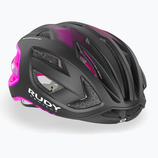 Rudy Project Egos black/pink fluo matte bike helmet