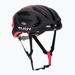 Rudy Project Egos black/pink fluo matte bike helmet