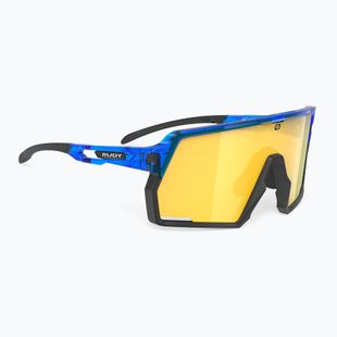 Rudy Project Kelion crystal blue gloss/multilaser yellow sunglasses