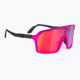 Rudy Project Spinshield pink fluo/black matte/multilaser red sunglasses