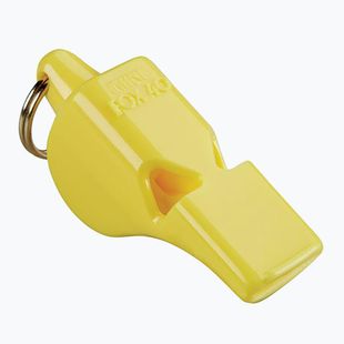 Whistle with cord Fox 40 Mini Safety yellow