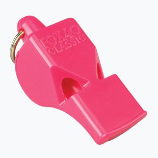 Fox 40 Classic Safety pink whistle with cord