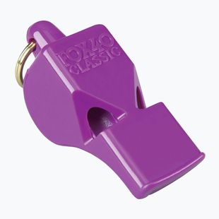 Whistle with cord Fox 40 Classic Safety purple