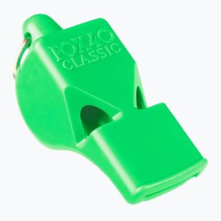 Fox 40 Classic Safety neon green whistle with cord