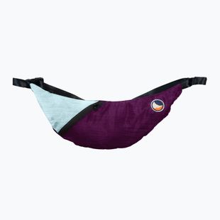 Ticket To The Moon Upcycled Sling shoulder bag plum/cloud