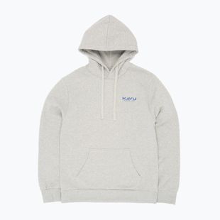 KAVU men's sweatshirt True Gradient Hoody grey marl