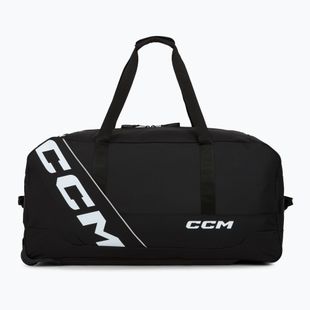 Travel bag CCM 520 Wheeled Player Bag 37' 175 l black/white
