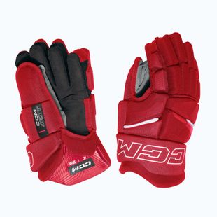 Hockey gloves CCM Next SR Gloves red/white