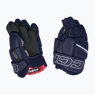 Children's hockey gloves CCM Next JR Gloves navy/white