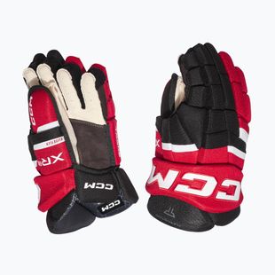 Hockey gloves CCM Tacks XR80 SR Gloves black/red/white