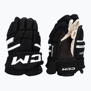 Children's hockey gloves CCM Tacks XR80 JR Gloves black/white
