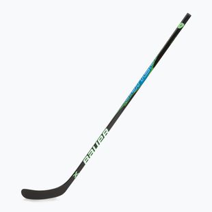 Children's hockey stick Bauer X Series Grip Jr F40 L black/blue/green