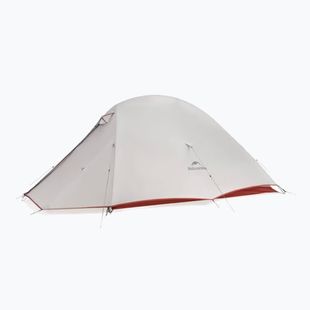 2-person trekking tent Naturehike Cloud Up 2 Pro 20D light gray/red