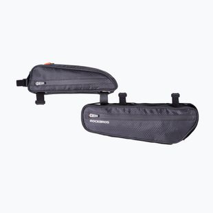 Bike frame bag Rockbros 043 Bike Tube Bag 3 l black