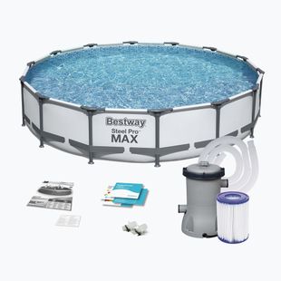 Bestway Steel Pro Max Pool Set 427 x 84 cm grey