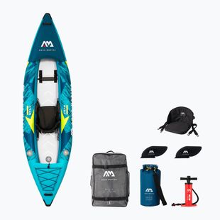Aqua Marina Versatile/Whitewater Kayak blue Steam-312 1-person inflatable 10'3″ kayak
