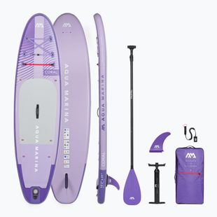 Aqua Marina Coral 10'2" purple SUP board BT-23COPN