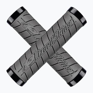 Lizard Skins handlebar grips Dual-Clamp Logo graphite