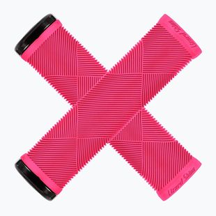 Lizard Skins Single-Clamp Strata handlebar grips neon pink