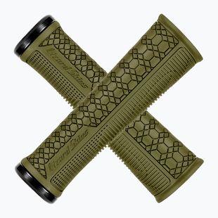 Lizard Skins 36.5 Single-Clamp Gradient handlebar grips olive green