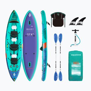 Aquatone Blast 13'6" 3-person inflatable kayak