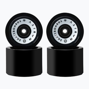 Aztron Surfskate skateboard wheels 70 mm / 78A 4 pcs moonless black