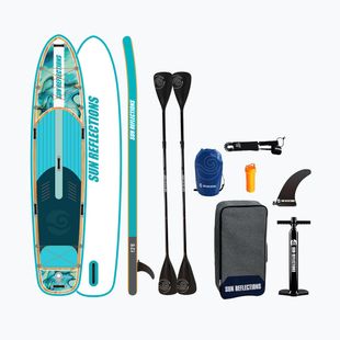 SUP board Sun Reflections Family Minicombo 13'6" ocean mirage