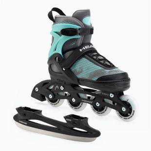 Children's inline skates HEAD Galaxy 2w1 turquoise