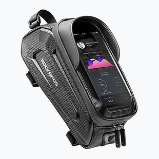 Rockbros B68 1.5 l black bicycle frame bag
