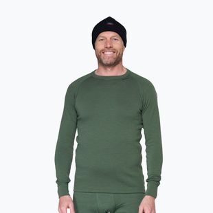 Men's thermal sweatshirt Devold Expedition Merino 235 forest