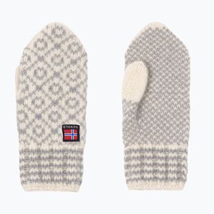 Gloves Devold Svalbard Wool Mitten offwhite/grey