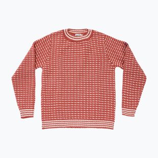 Sweater Devold Islender Refined marsala/offwhite