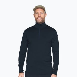 Men's thermal sweatshirt Devold Breeze Plus Merino 200 Zip Neck ink