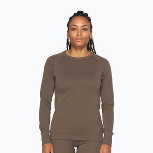Women's thermal sweatshirt Devold Expedition Merino 235 tarmac