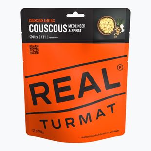 Freeze-dried food Real Turmat Couscous with Lentils and Spinach 121 g