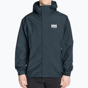Helly Hansen Seven J men's rain jacket navy blue 62047_596