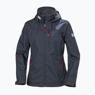 Women's Helly Hansen Crew Hooded jacket navy blue 33899_598