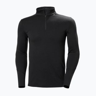 Men's thermal sweatshirt Helly Hansen Lifa Merino Midweight 1/2 Zip black