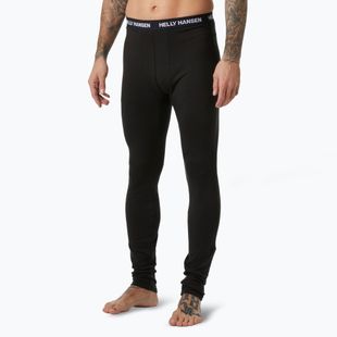 Men's Helly Hansen Lifa Merino Midweight thermal trousers black