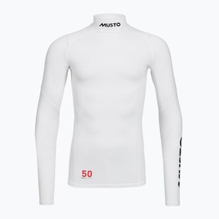 Men's swim long sleeve Musto Championship Rash Guard white