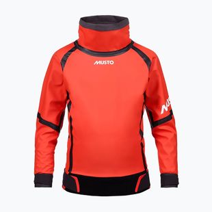Children's sailing sweatshirt Musto Championship Aqua Top 2.0 Jr oxy fire