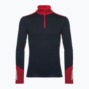 Men's thermal top Helly Hansen Lifa Merino Midweight 1/2 Zip navy