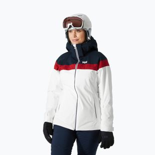 Women's ski jacket Helly Hansen Motionista Lifaloft white