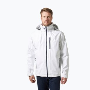 Men's sailing jacket Helly Hansen Crew Hooded 2.0 white