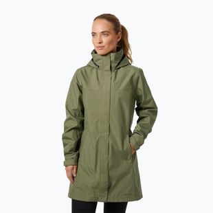 Helly Hansen women's raincoat Aden Long Coat lav green