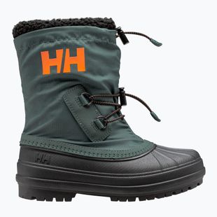 Helly Hansen Jk Varanger Insulated 453 dark creek/neon orange children's snow boots