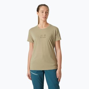 Helly Hansen women's Skog Recycled Graphic t-shirt pebble