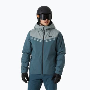 Men's ski jacket Helly Hansen Alpine Insulated dark creek