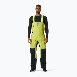 Men's sailing trousers Helly Hansen Skagen Pro Bib cyber lime